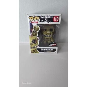 Five Nights at Freddy's #110‎ Springtrap Flocked Funko Pop! VAULTED MINT/NM
